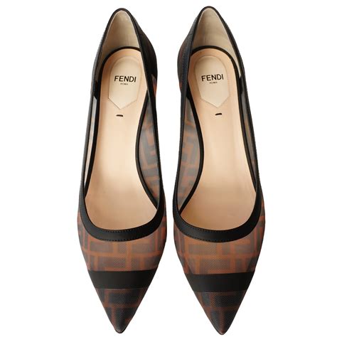 fendi colibri pumps|fendi women' s wedge pumps.